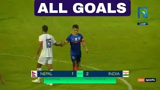 India 2-1 Nepal (All Goals) | International Friendly Series 2021 | 2nd Match