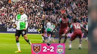 West Ham vs Liverpool 2-2 EPL highlights 2024 | Bowen goal | Robertson goal