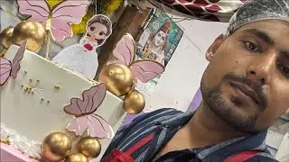 Beautiful 2 kg 2 tier butterfly cake | double story, butterfly cake eggless cake #viral 