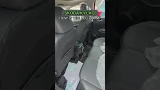 Such a Comfortable Car 😀 | How Good is Skoda Kylaq's Second Row?