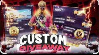 LIVE COUSTAM GIVEAWAY