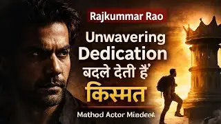 Rajkummar Rao Motivation Story | Method Actor Mindset & Unwavering Dedication | Hindi Documentary