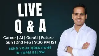 LIVE Q &A |  AI | Gen AI | Career | AI in Automation Testing