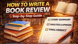 📘 How to Write a Book Review &ndash; Short Guide | Full Explanation | Step-by-Step @thereviewlibrary2412