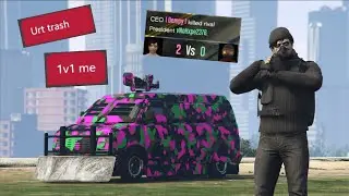 TROLLING A WANNABE WITH GOD MODE VAN | GTA ONLINE