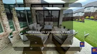 Decathlon Construction: Are You Looking For A Little Privacy?