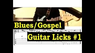 Blues/Gospel Guitar Licks #1/Tab PDF