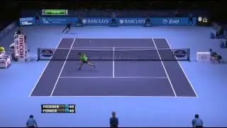 Federer Ferrer London 2012 8