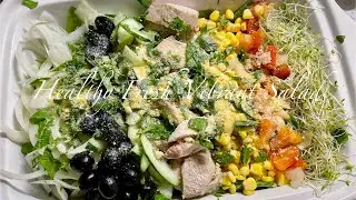 Healthy Fresh Vibrant Salad 