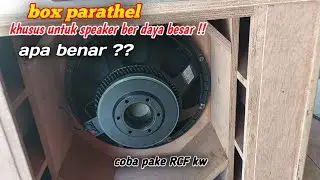 ПРАВДА ЛИ ЭТО? КОРОБКА PARATHEL СПЕЦИАЛЬНО ПРЕДНАЗНАЧЕНА ДЛЯ КОЛОНОК БОЛЬШОЙ МОЩНОСТИ😲