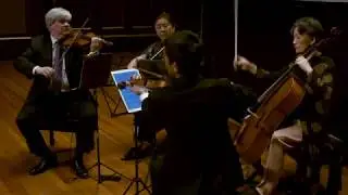 Borromeo String Quartet Plays Beethoven Op. 18, No. 1 at NEC's Jordan Hall March 8, 2020