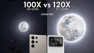 Samsung Galaxy S24 Ultra vs Xiaomi Mi 11 Ultra Zoom Test