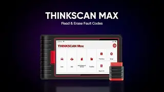 THINKSCAN MAX Menu Demo Vehicle Diagnostic OBD2 Scanner