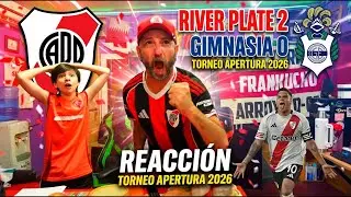 RIVER PLATE 2 vs GIMNASIA LP 0 - Reacciones de Hinchas de River - TORNEO APERTURA 2026