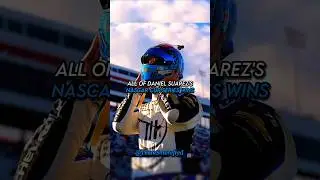 All Of Daniel Suarez's NASCAR Cup Series Wins #nascar #danielsuarez #shorts #edits