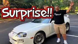 Supra Surprise! Took A Subscriber To A Car Meet In The Supra!