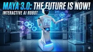 Meet Maya 3.0: The AI Humanoid Tour Guide Robot