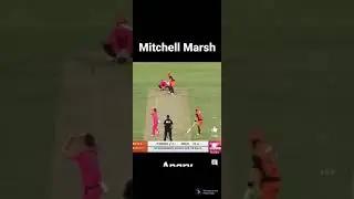 Mitchell Marsh Angry..Abusing umpire