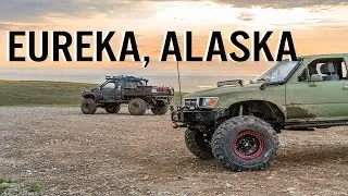 ALASKA 4X4 OFF-ROAD | EUREKA | CRAZY DEEP WATER CROSSING