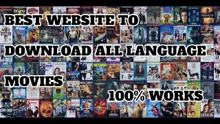 Best website to download all language movies | 100% works