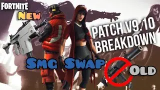 Fortnite Season 9 Week 4 News Update - NEW Weapon Burst Smg  + Gameplay x Patch Notes V9.10
