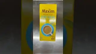 Maxim Mocha Gold Zero 0️⃣ Sugar Coffee Mix ☕️