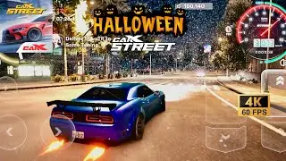CarX Street Halloween season Max Graphics Game play | Iphone 11