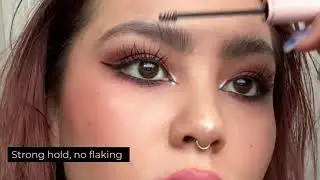 BAEBROW G-LAM Clear Brow Gel in Action!