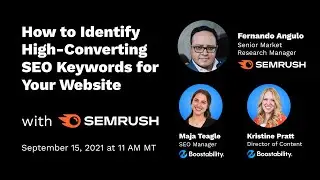 Search Sessions - How to Identify High-Converting SEO Keywords for Your Website