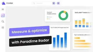 Paradime Radar | Real-time intelligence engine for analytics work