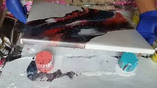 Resin Art Using Le Rez Pigments