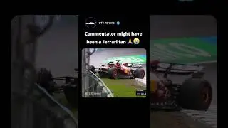 Leclerc Crash &ndash; Commentator Sounds Like Ferrari Fan 😱#f1