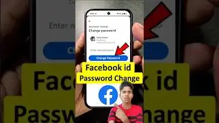 facebook ka password bhul gaye to kaise change kare | How to Change facebook password