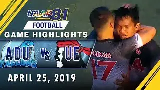 UAAP 81 MF: UE strikes late to hold Adamson to a 1-1 draw! | April 25, 2019