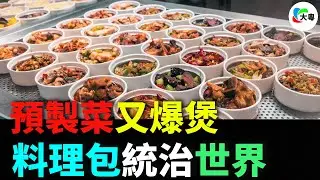 預制菜又爆煲！拆招牌、塗黑字！「現做」全面恐慌！5000億預制菜風暴卷爆餐飲界！500間分店喊大火現炒，綠茶用23億話妳知：料理包先系真香！後生仔壹邊鬧壹邊買，呢場餐桌革命邊個喺背後推？