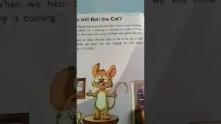Sr. KG Topic- Story- Who will bell the cat ? part3 | 31-12-2020