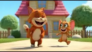Tum and Jerry 🐱🐭 | Funny Kids Poem | 3D Cartoon Story for Children 😂✨