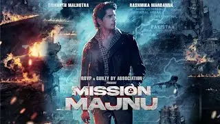 Mission Majnu First Look Poster Review | Sidharth Malhotra | Rashmika Mandanna | Mission Majnu