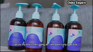 How to: mixed kids curly hair | boys curly hair routine
