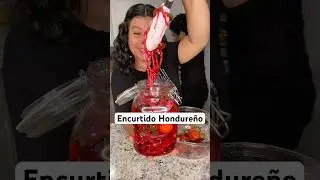 Preparando un delicioso encurtido Hondure&ntilde;o #encurtidos #comidahondure&ntilde;a