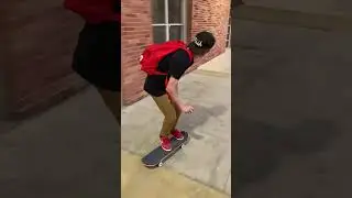 Nollie 360 hardflip straight outta class
