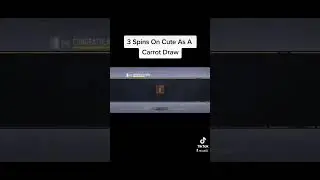 3 Spins on Cute As A Carrot Codm Lucky Draw | Call Of Duty #shorts