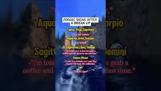 Zodiac Signs After A Break Up #zodiacsignsexplained #zodiacwhisperer #astrology #birthsigns #shorts