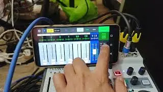 Sound check of Yamaha DBR15, Peavey PVM15 and Behringer Flow 8