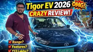 TATA Tigor EV Full Review ! 😱 #telugu #tigorev #tataev #electriccarindia #evindia #tatamotors #viral