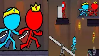 Red & blue stickman 2 : Android, animation, Mobile, game, Gameplay, games, ios, mod apk