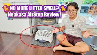 Neakasa AirStep Activated Carbon Odor-Eliminating Litter Box Stepper Review