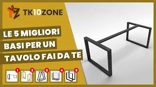 Le 5 migliori basi per un tavolo fai da te