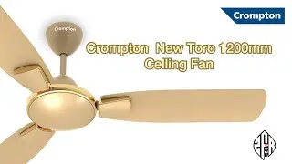 Потолочный вентилятор Crompton HIGHSPEED TORO ANTIDUST 1200 мм (48 дюймов) (эффект Биркена), 1 звезда