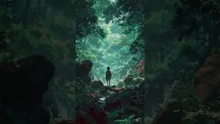 Forest Anime Beauty 🥰 Anime Nature View 😘